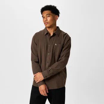 Pánská košile Košile Jack Wills Chocolate 910188 S