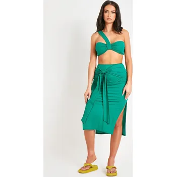 Dámská sukně Missy Empire Green 923322 14 (L)