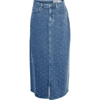 Oblečení a móda Vero Moda Med Blue Denim 9184334 10 (S)
