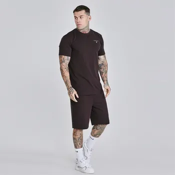 Tričko SikSilk Brown 8258331 Large