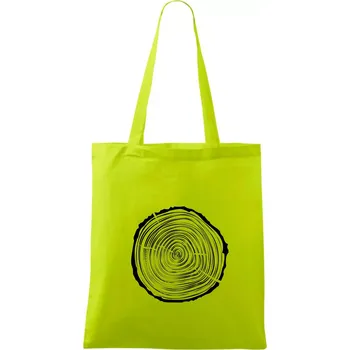 Letokruhy 25 bez věku - Taška bavlněná - 42 x 38 cm ( Limetková )