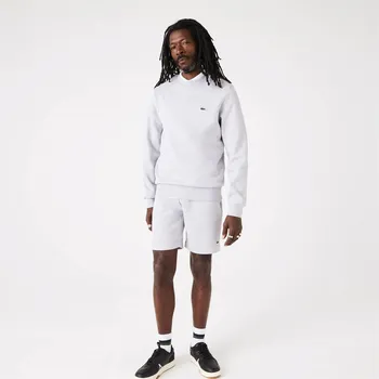 Pánská mikina Mikina Lacoste Light Grey CCA 6645105 4XL