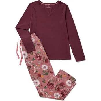 Dámské pyžamo 715056 - Tchibo - Pyžamová souprava - pro ženy - vel. M 40/42 - barva: červená