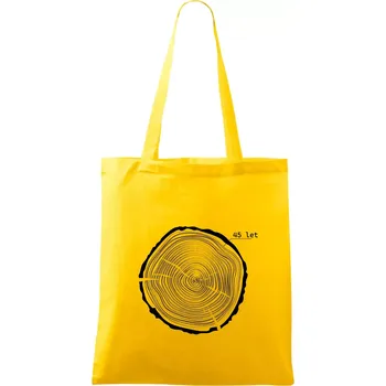 Letokruhy - 45 - Taška bavlněná - 42 x 38 cm ( Žlutá )