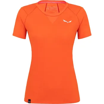 Dámská móda Tričko Salewa Red Orange 8587553 10 (S)