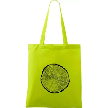 Letokruhy 40 bez věku - Taška bavlněná - 42 x 38 cm ( Limetková )