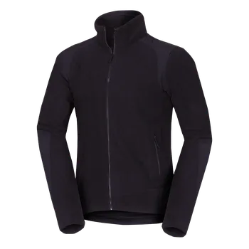 Pánská mikina Northfinder Pánská outdoorová fleecová mikina EMMET, černá, L