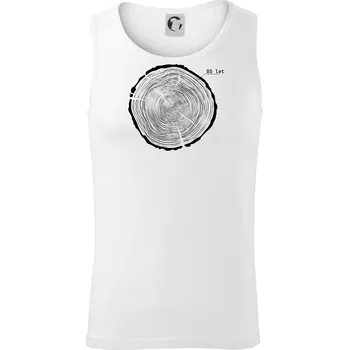 Pánské termoprádlo Letokruhy - 85 - Tílko pánské Core - M ( Bílá )