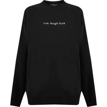 Dámská mikina Mikina FCUK LIVE LAUGH FCUK 5928530 10 (S)