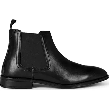 Pánské polobotky Boty Dune London Black Lth 484 5501783 10 (44)