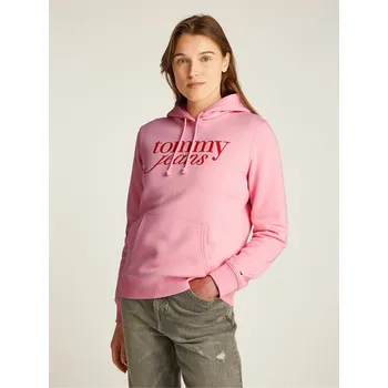 Dámská móda Mikina Tommy Jeans Pink Sugar 4129301 8 (XS)