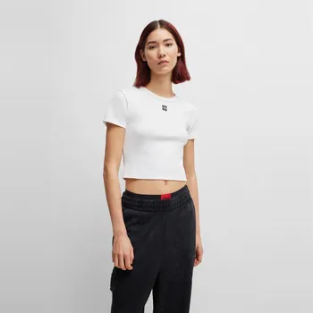 Dámská móda Tričko Hugo White 2949705 XL