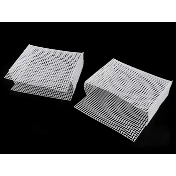 Mřížka-síť- plastová kanava na výrobu kabelky obdélník