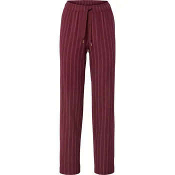 Dámské kalhoty 715082 - Tchibo - Pohodlné flanelové kalhoty - pro ženy - vel. 42 - barva: červená