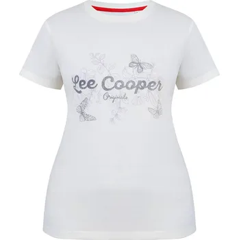 Tričko Lee Cooper Cream 7420885 10 (38)
