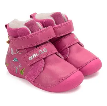 Dívčí zimní obuv .D.STEP ZIMNÍ OBUV W015-52997A PINK (22) - 763515800564