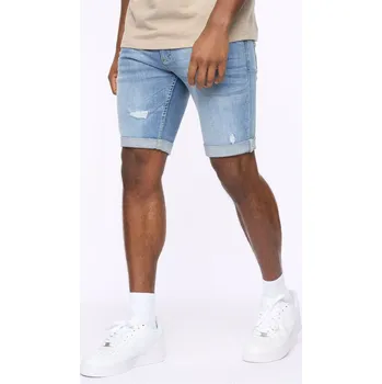 Pánské kraťasy Kraťasy Crosshatch Blue 130177 34 inch