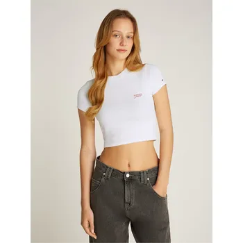 Dámské tričko Tričko Tommy Jeans Ecru 9937334 8 (XS)