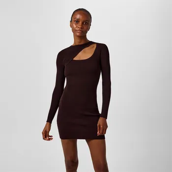 Šaty Jack Wills Dark Brown 9821666 6 (2XS)