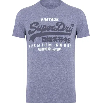 Oblečení a móda Tričko Superdry Tois Blue ZK5 6598137 Small