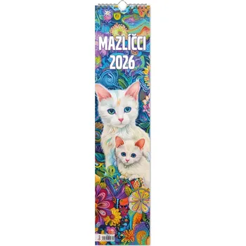 Kalendář Kalendář nástěnný Mazlíčci - Vázanka VNK05