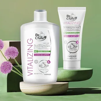 Šampon FARMASI Česneková sada šamponu a balzámu