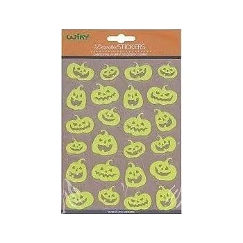 Pastelka Nálepky svítící ve tmě 25x14,4 cm Dýně HALLOWEEN