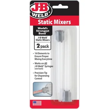 Průmyslové lepidlo J-B WELD 50099 statické mixéry - směšovače pro SYRINGES 25ml ( 2ks )