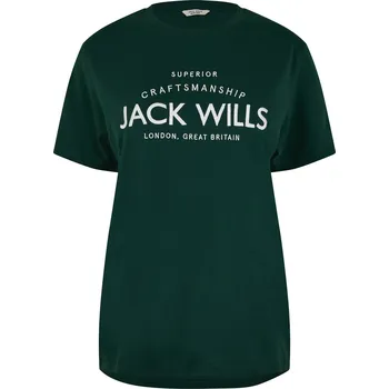 Dámské tričko Tričko Jack Wills Dark Green 7840718 14 (L)