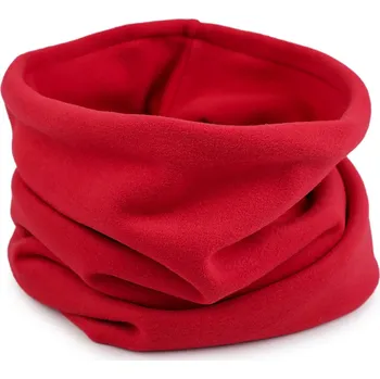 Čepice Nákrčník / čepice soft fleece, barva 16 červená nákrčník