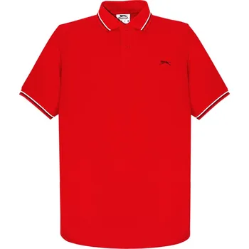 Pánské tričko Tričko Slazenger Cherry Red 1034815 M