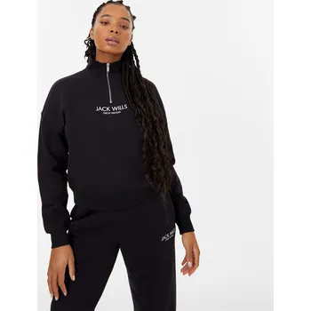 Dámská mikina Bunda Jack Wills Black 5275731 10 (S)