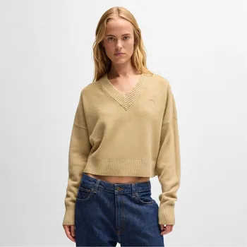 Dámský svetr Mikina Hugo Beige 1903228 XL