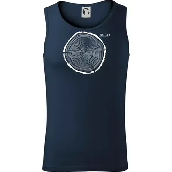 Letokruhy - 45 - Tílko pánské Core - L ( Námořní modrá (velmi tmavá - téměř černá) )