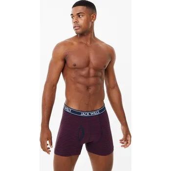 Slipy Boxerky Jack Wills Damson Stripe 4894586 X Large