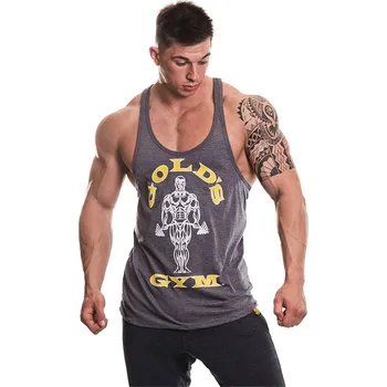 Pánské tričko Tričko Golds Gym Grey 4182186 X Large