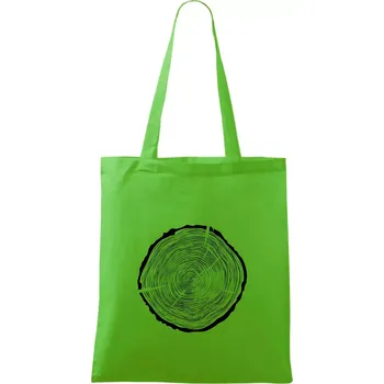 Nákupní taška Letokruhy 55 bez věku - Taška bavlněná - 42 x 38 cm ( Apple Green )