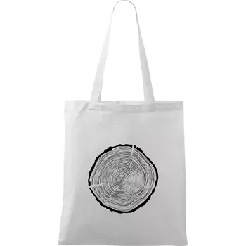 Letokruhy 55 bez věku - Taška bavlněná - 42 x 38 cm ( Bílá )