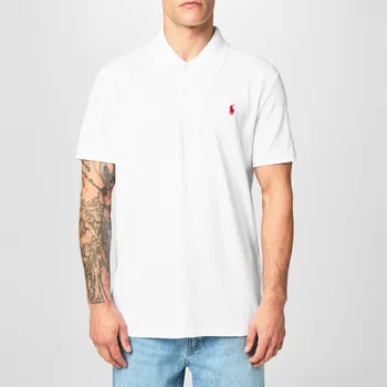 Pánská móda Tričko Polo Ralph Lauren White 4416774 L