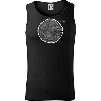 Pánské termoprádlo Letokruhy - 90 - Tílko pánské Core - XL ( Černá )