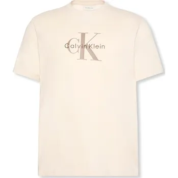Pánské tričko Tričko Calvin Klein Jeans Chalk 67U 2674051 M