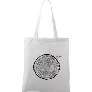 Letokruhy - 90 - Taška bavlněná - 42 x 38 cm ( Bílá )