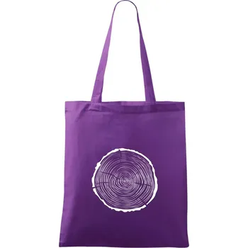 Letokruhy 35 bez věku - Taška bavlněná - 42 x 38 cm ( Fialová )