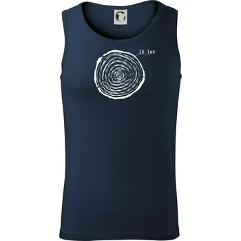 Letokruhy - 15 - Tílko pánské Core - XL ( Námořní modrá (velmi tmavá - téměř černá) )