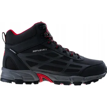 Pánská treková obuv Pánské boty HI-TEC MITOKO MID WP Vysoké Softshellové Membrána Velikost 42