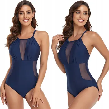 Dámské plavky |124NG jednodílné plavky modré velikost L