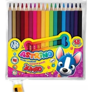 Pastelka Pastelky silné Astra Jumbo 18 barev Astrino