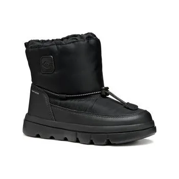 Dívčí sněhule Sněhule Geox J Willaboom B A J46HWE 08VBC C9999 D Černá 37