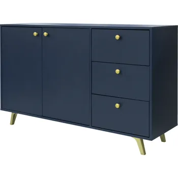 Komoda Stolar Komoda SIENA 2 Zvolte dekor: tmavě modrá