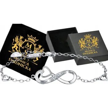 Náramek Náramek Mennica Świdnicka 925, 20,50 cm, stříbro